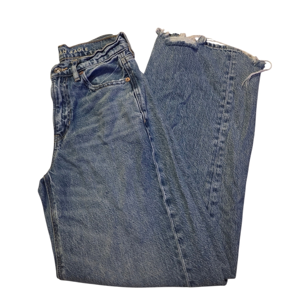 American Eagle Super Hi-rise Baggy Wide Leg Jeans